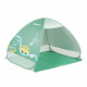 BADABULLE Tente anti-UV bébé, grande tente de plage, haute protection solaire FPS 50+, systeme pop-up, vert