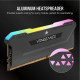 CORSAIR Mémoire PC DDR4 - VENGEANCE RGB PRO - 16Go (2x8Go) - 3600Mhz - CAS 18 - Black (CMH16GX4M2D3600C18)