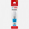 Bouteille d'encre - CANON - GI-50C - Cyan - Compatibilité PIXMA MegaTank - (3403C001)