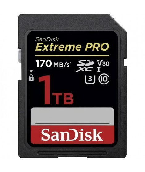 Carte mémoire flash - SANDISK -  - 1TB -  -  (SDSDXXY-1T00-GN4IN)