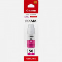 Bouteille d'encre - CANON - GI-50M - Magenta - Compatibilité PIXMA MegaTank - (3404C001)