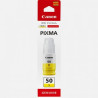 Bouteille d'encre - CANON - GI-50Y- Jaune - Compatibilité PIXMA MegaTank - (3405C001)