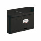 Bac a fleur rectangulaire NATURAL - 66L - 80 cm - Plastique - Anthracite