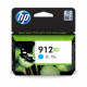 HP 912XL Cartouche d'encre cyan grande capacité authentique (3YL81AE) pour HP OfficeJet 8010 series/ OfficeJet Pro 8020 series