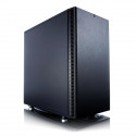 FRACTAL DESIGN BOITIER PC Define Mini C - Moyen Tour - Noir - Format Micro ATX (FD-CA-DEF-MINI-C-BK)