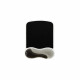Kensington, Tapis de souris avec repose-poignet, Duo gel, Noir et fumé