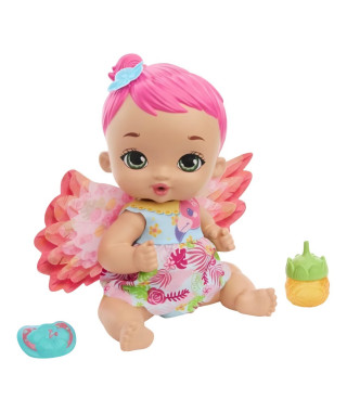 FLAMANT BOIT & PIPI ROSE - MY GARDEN BABY - HPD12 - POUPON ACCESSOIRES