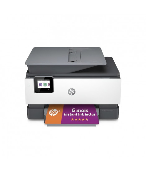 HP OfficeJet Pro 9012e Imprimante tout-en-un Jet d'encre couleur Copie - 6 mois d'Instant ink inclus avec HP+