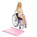 Barbie - Barbie Fauteuil Roulant Blonde - Poupée - 3 Ans Et +