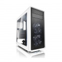 FRACTAL DESIGN BOITIER PC Focus G - Moyen Tour - Blanc - Verre trempé - Format ATX (FD-CA-FOCUS-WT-W)