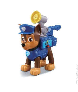 Figurine interactive VTECH Pat Patrouille - Chase avec accessoires de sauvetage pour enfants de 3 a 7 ans