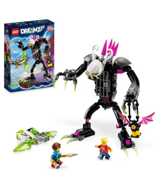 LEGO DREAMZzz 71455 Le Monstre-Cage, Jouet avec Figurines de Z-Blob en Mini-Avion ou Moto Volante