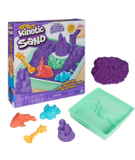 Kinetic Sand - Coffret Château Bac a Sable 454G