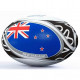 Ballon de rugby - Nouvelle Zélande - GILBERT - Replica RWC2023 - Taille 5
