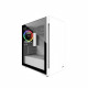 MRED - Boîtier PC Gamer M-ATX - Blanc RGB Mercury