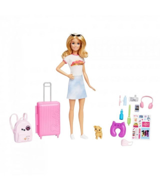 Barbie - Barbie Voyage  - Poupée - 3 Ans Et +