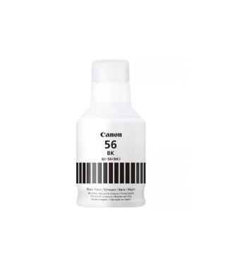 Bouteille d'encre - CANON - GI-56BK - Noir - Compatibilité MAXIFY GX - (4412C001)