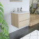 TIMBER, set de salle de bain 60, vanity+vasque+miroir