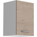 OSLO Meuble haut 1 porte - Décor Chene Jackson - L 40 x P 36 x H 58 cm