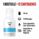 Bouteille d'encre - CANON - GI-56BK - Cyan - Compatibilité MAXIFY GX - (4430C001)