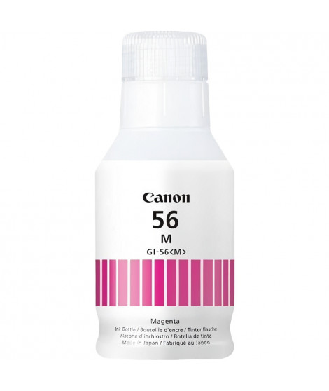 Bouteille d'encre - CANON - GI-56BK - Magenta - Compatibilité MAXIFY GX - (4431C001)