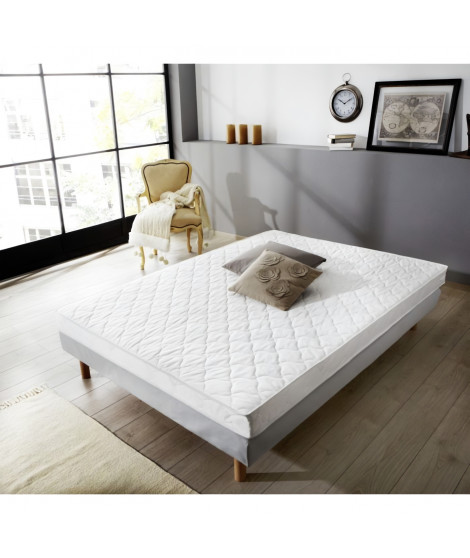 Matelas 140x190 DORMIPUR - Mousse - 12 cm - Equilibré - PU30