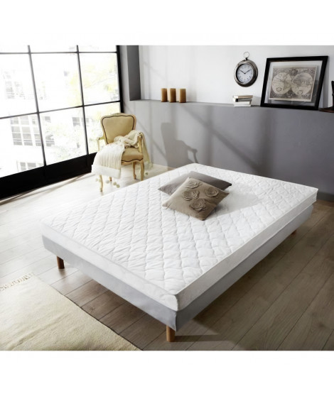 Matelas 90x190 cm DORMIPUR - Mousse - Equilibré - 30 kg/m3 - 1 personne