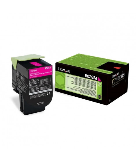 Lexmark Toner 802SM - 80C2SM0 - Magenta - 2?000 pages