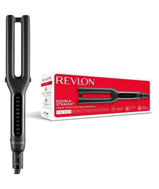 Lisseur REVLON RVST2204 - double plaque cuivre et céramique - jusqu'a 235°C