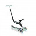 GLOBBER - Trottinette évolutive GO-UP FOLDABLE PLUS LIGHTS avec siege, Vert Menthe