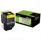 Lexmark Toner 802SY - 80C2SY0 - Jaune - 2?000 pages