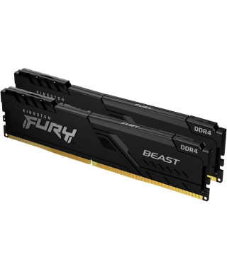 KINGSTON - Fury Beast  - Mémoire - 16 Go (2 x 8 Go) - DDR4 - 2666 MHz CL16