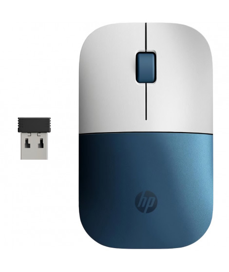 HP Souris sans fil Z3700 Forest - Bleu vert foret