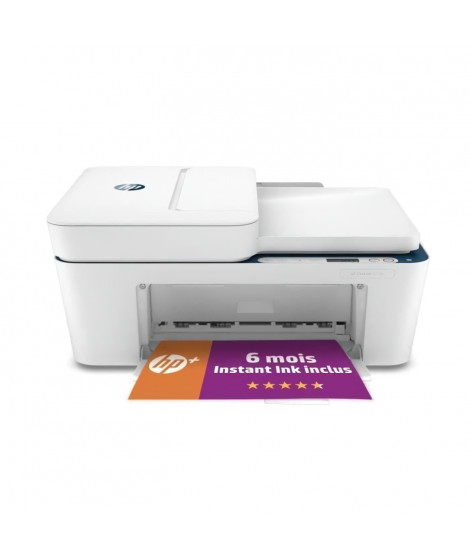 HP Deskjet 4130e Imprimante tout-en-un Jet d'encre couleur Copie Scan - 6 mois d'Instant ink inclus avec HP+