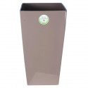 RIVIERA Pot de fleurs Nuance - Carré - 38 x 38 x H 69 cm -Taupe