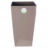 RIVIERA Pot de fleurs Nuance - Carré - 38 x 38 x H 69 cm -Taupe