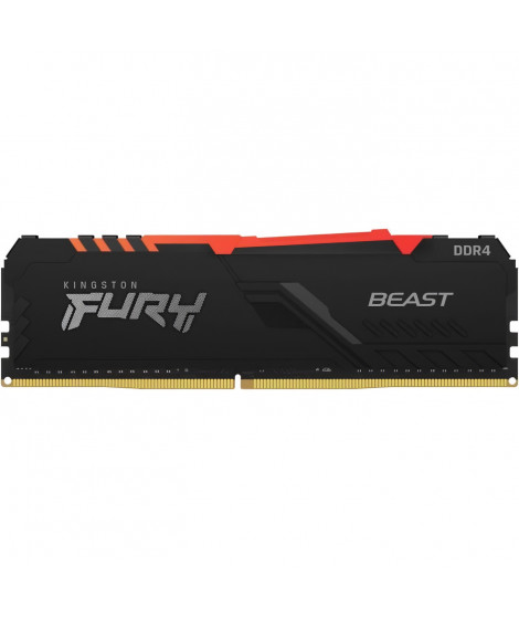 Mémoire Kingston FURY Beast RGB 8 Go DDR4 3200 MHz CL16