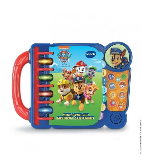 VTECH PAT PATROUILLE - MON LIVRE-JEU MISSION ALPHABET