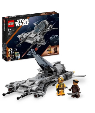 LEGO Star Wars 75346 Le Chasseur Pirate, Jouet avec Minifigurines Pilote et Vane, Le Mandalorien