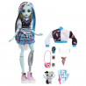 Monster High - Frankie Stein avec animal - Poupée - 4 ans et + - MONSTER HIGH - HHK53 - POUPEE MANNEQUIN MONSTER HIGH