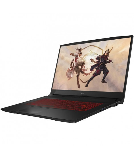 PC Portable Gamer MSI Katana GF76 12UGS-616FR - 17,3FHD 144Hz - Core i7 12700H - 16Go 512Go SSD - RTX3070Ti 8GB Windows 11 AZ…