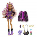 Monster High - Clawdeen Wolf avec animal de compagnie - Poupée - 4 ans et + - MONSTER HIGH - HHK52 - POUPEE MANNEQUIN MONSTER…