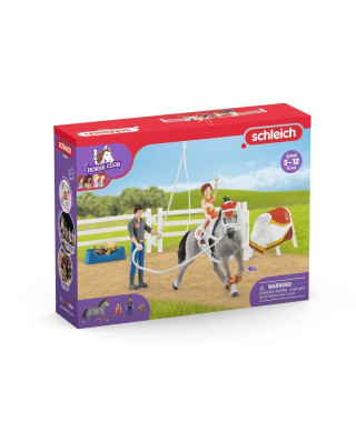 Schleich - Kit de voltige équestre Horse Club Mia  - 42443