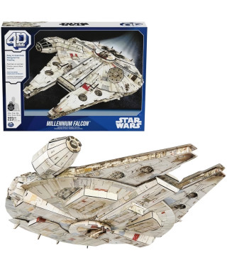 Star Wars - FAUCON MILLENIUM - Maquette 4D a construire - 48 cm