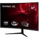 Ecran PC Gamer Incurvé - VIEWSONIC VX3218 - PC - MHD - 32 FHD - Dalle VA - 1 ms - 165Hz - DisplayPort - AMD FreeSync