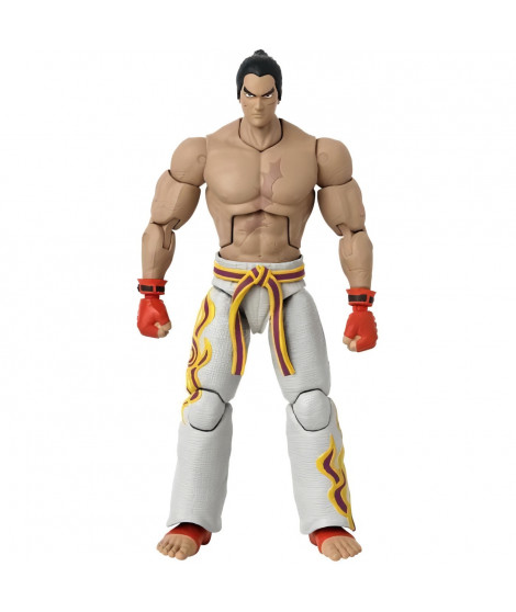 Figurine d'action Tekken - Bandai - Tekken - Kazuya Mishima - Bandai - Game Dimensions - 17 cm