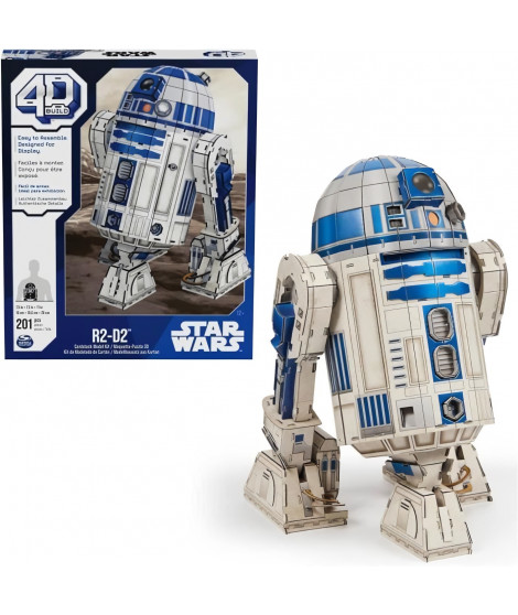 Star Wars - R2-D2 Star Wars - Maquette 4D a construire - 28 cm