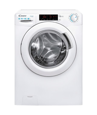 Lave-linge hublot CANDY CS 128TXME-S - 8 kg - Induction - L60cm - 1200 trs/min - Classe A - Blanc