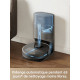 Dreame D10s Plus - Robot Aspirateur Laveur avec Station de Vidange Automatique - Action IA - Navigation LDS - Succion 5000 Pa