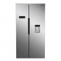 Réfrigérateur + Congélateur + Américain - Candy - CHSBSO 6174XWD - 2 portes - 177 x 90 x 66 cm - Gris